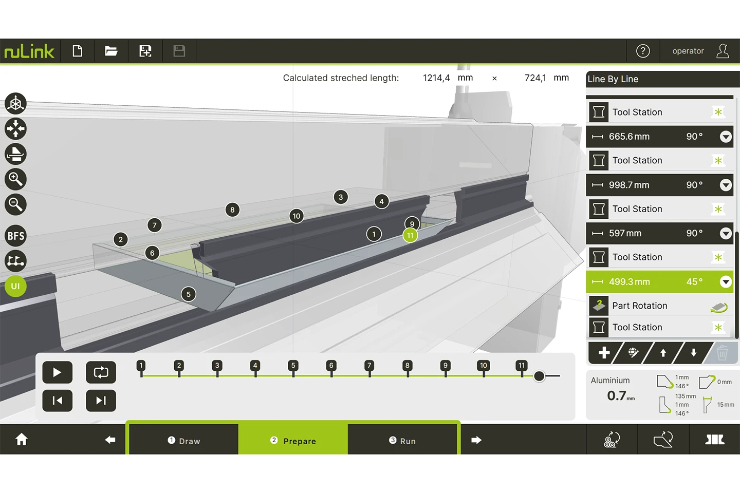 nulink box simulation
